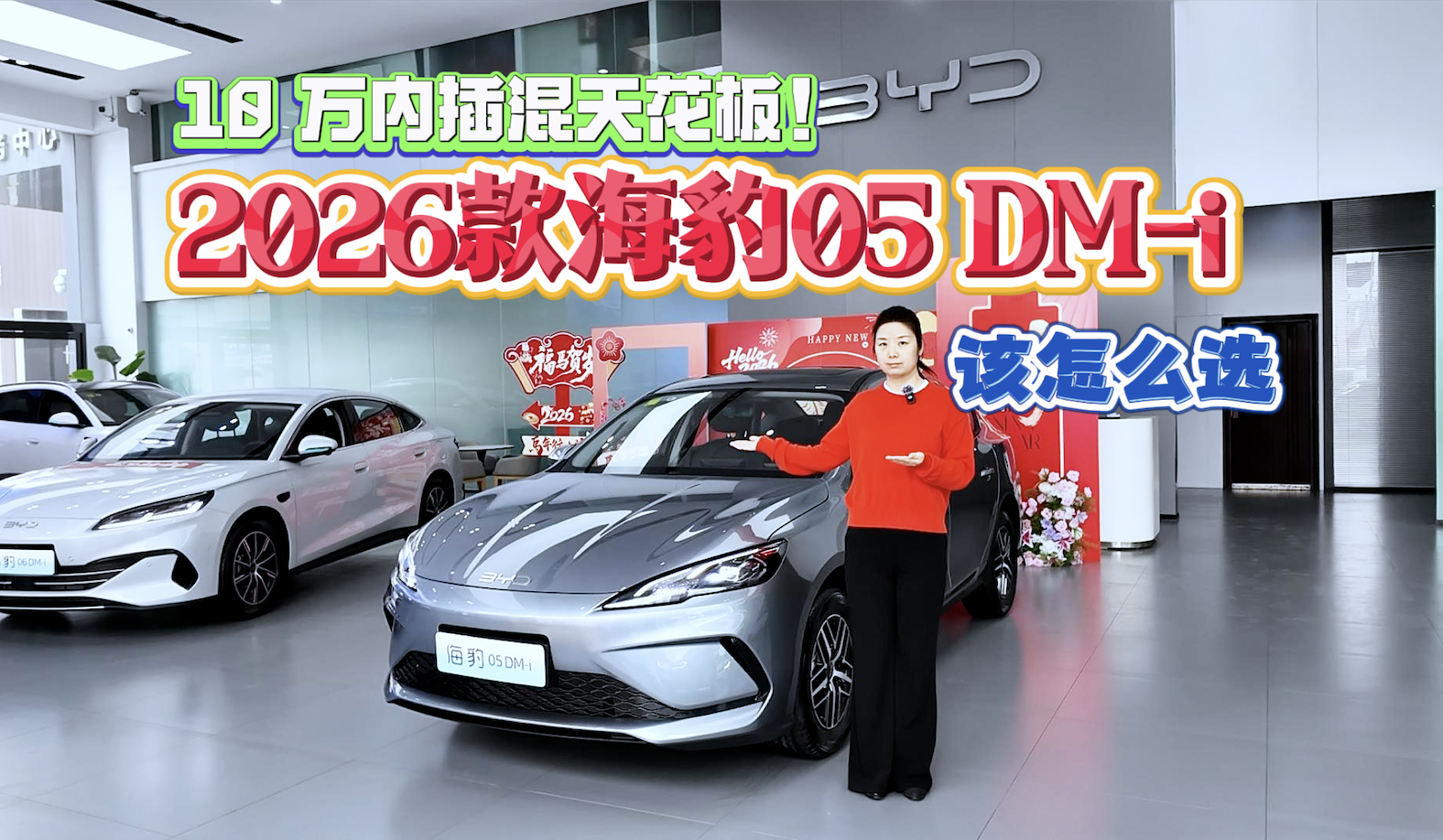 10 万内插混天花板!2026款海豹05